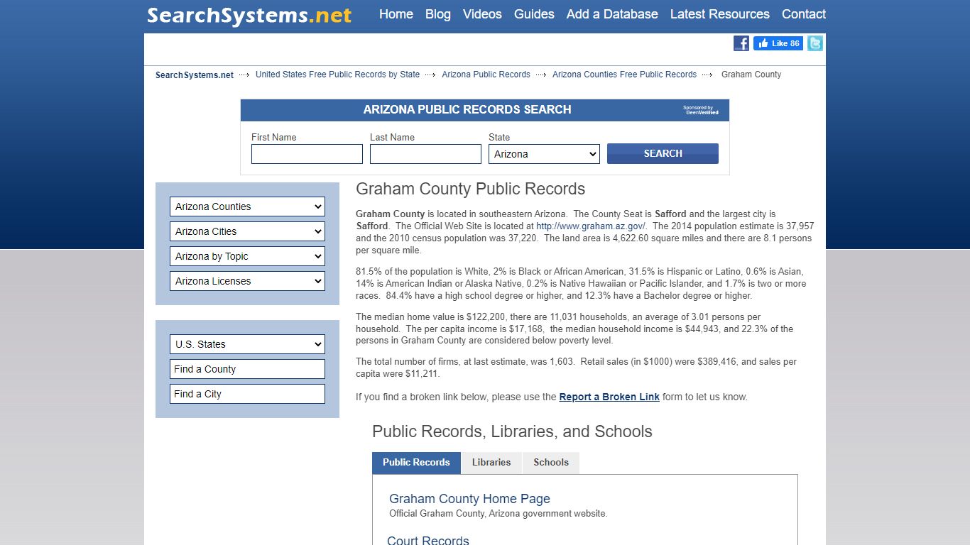 Graham County Criminal and Public Records