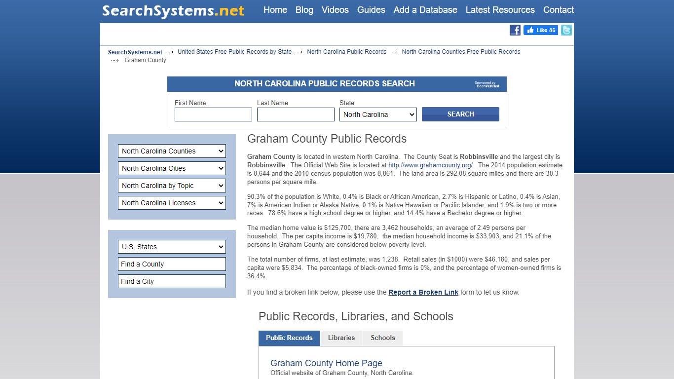 Graham County Criminal and Public Records